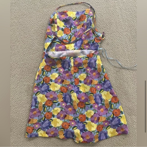 Zara Floral Print Dress/Romper - Picture 5 of 6